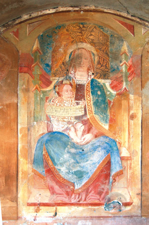 Madonna con Bambino - Cappella del Coss -Traffiume di Cannobio
